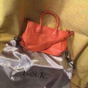 Be king Leather Cross Body Beck Bag